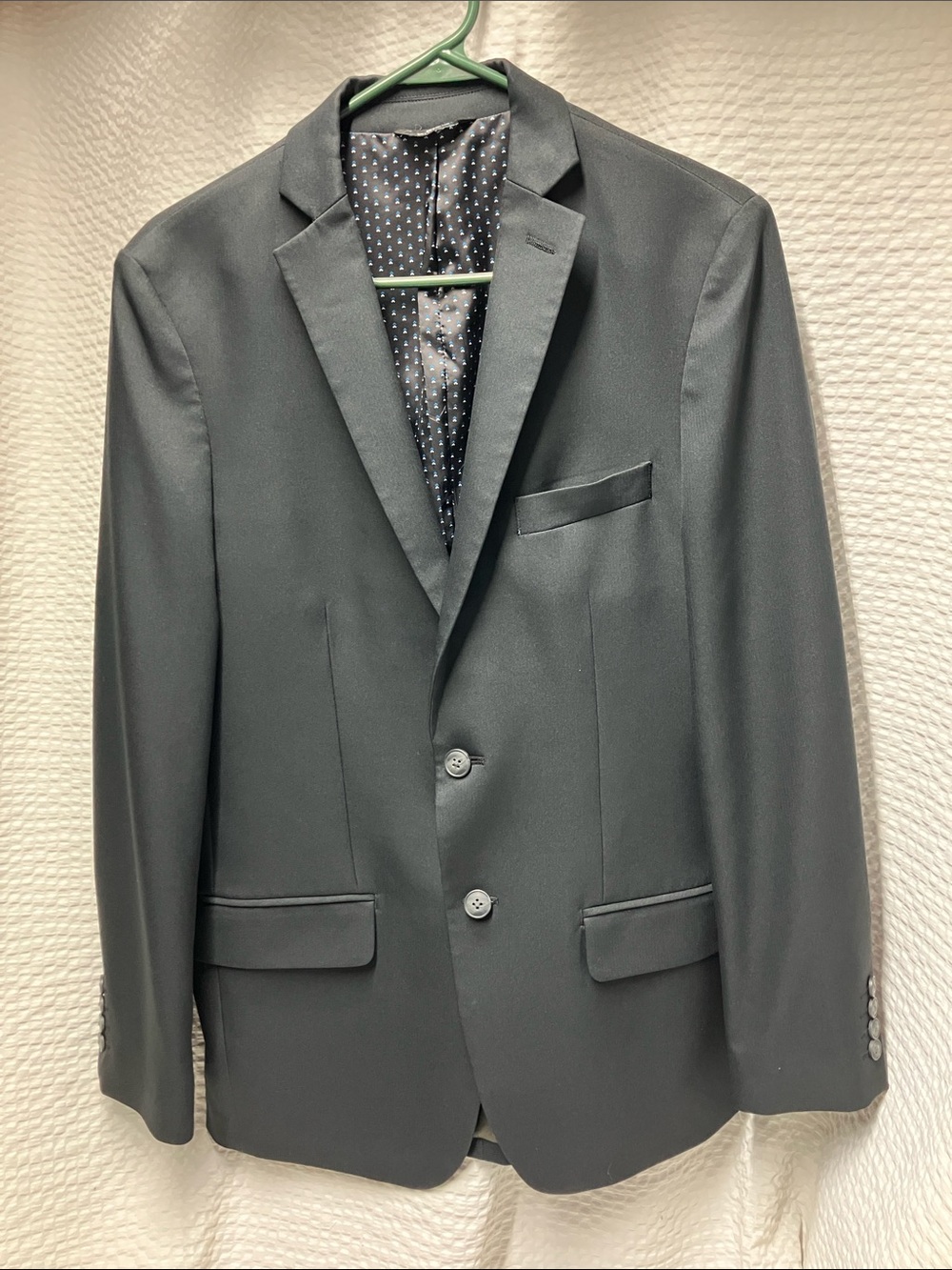 Haggar Black Men's Two-Button Suit Blazer